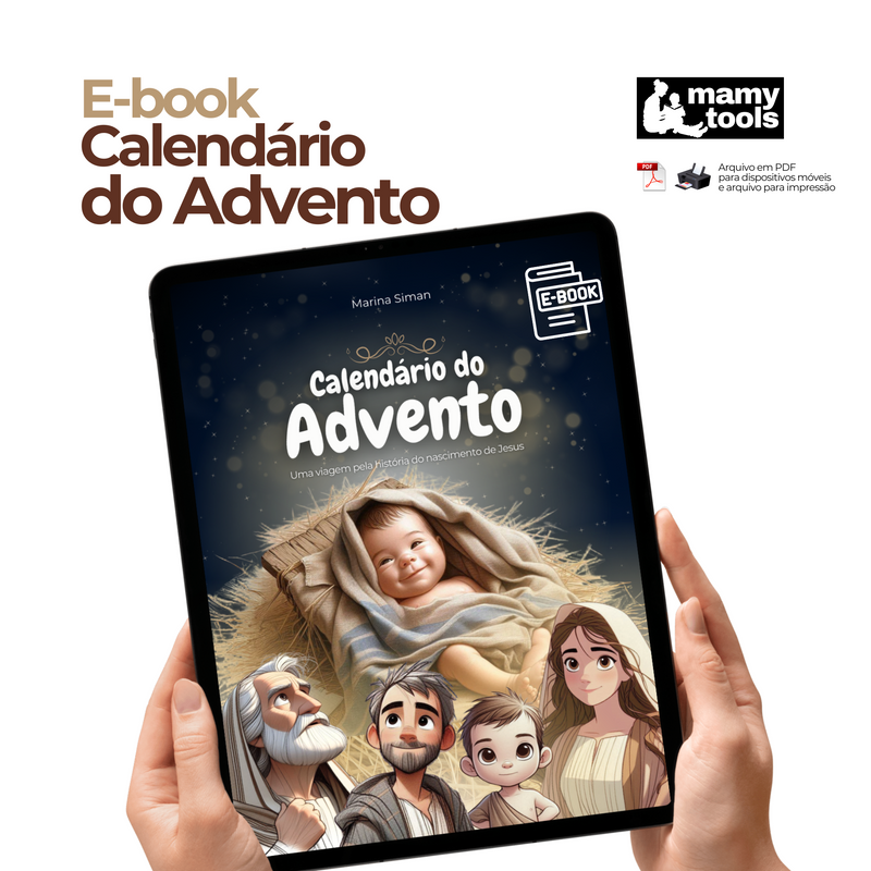 E-book Calendário do Advento - Uma Viagem pela história do nascimento de Jesus